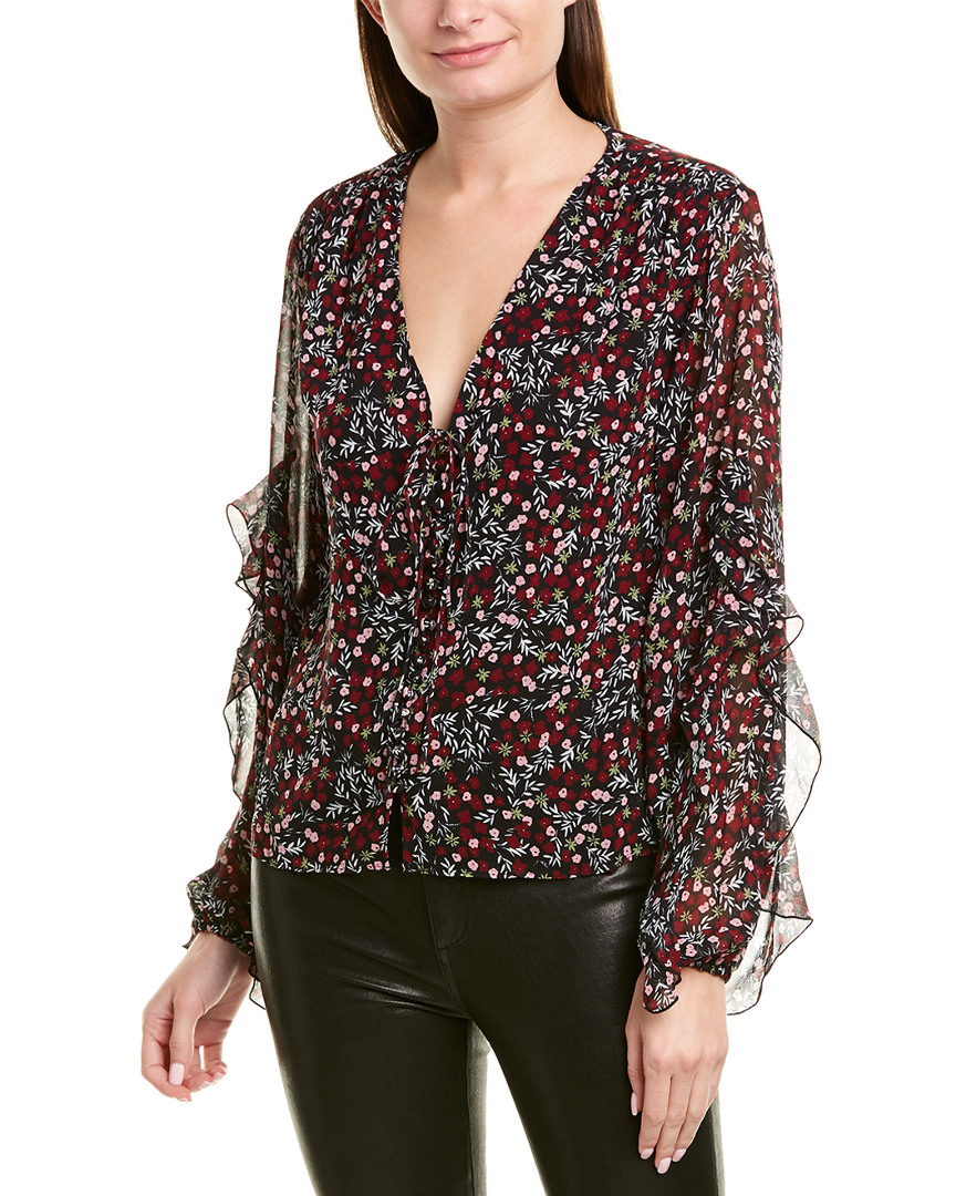Image of Nicholas Flutter Silk Top