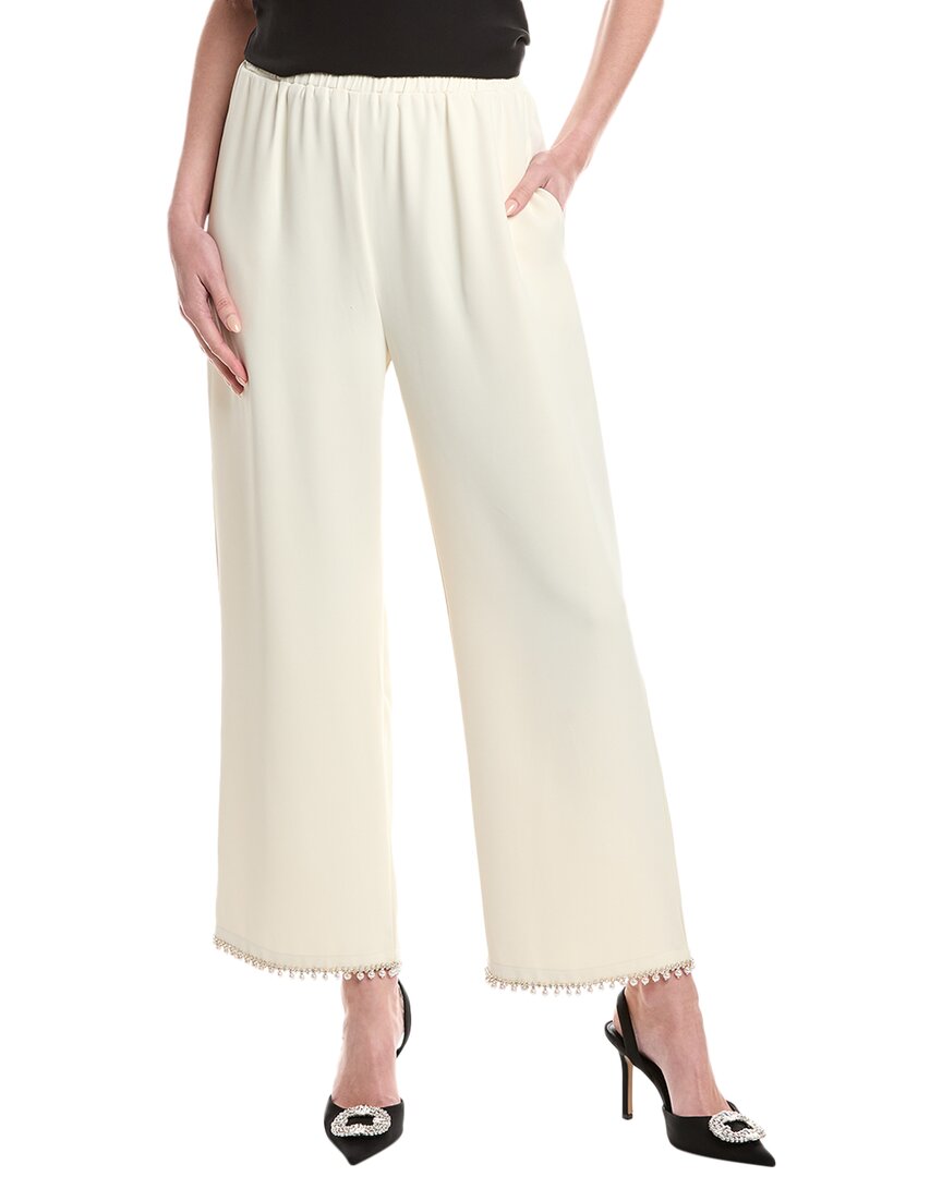 Shop Gracia Embellished Hem Pant