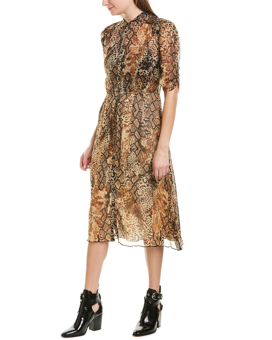 Image of BA&SH Rozy Midi Dress