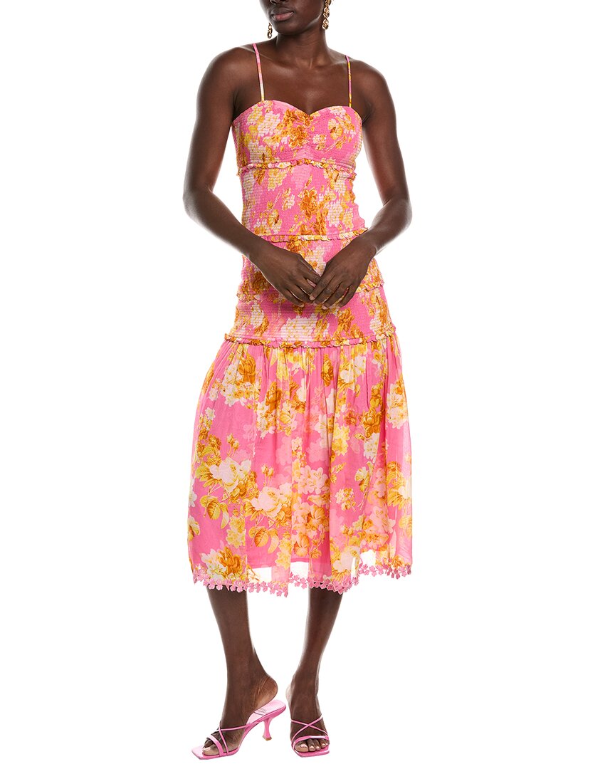 Hemant & Nandita Maxi Dress In Pink