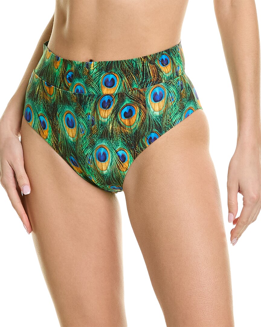 Shop Weworewhat High Rise Full Coverage Bottom In Green