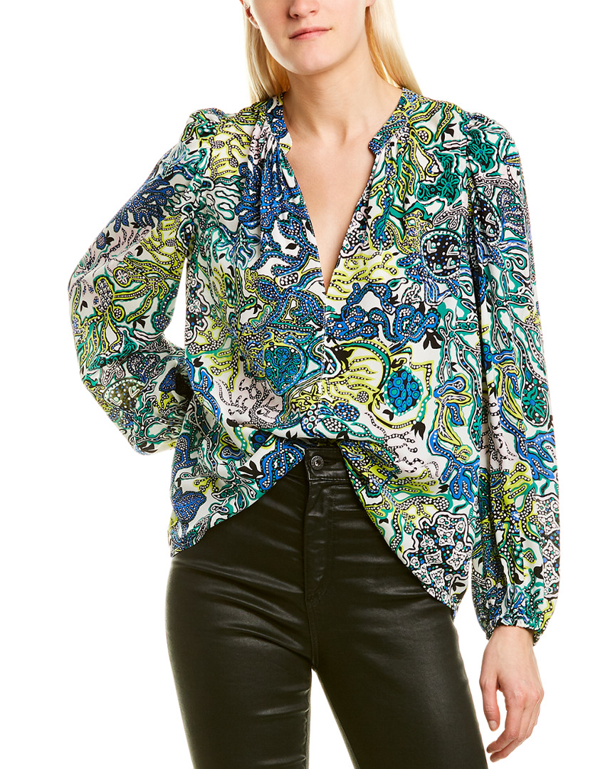 Image of A.L.C. Adara Silk Blouse