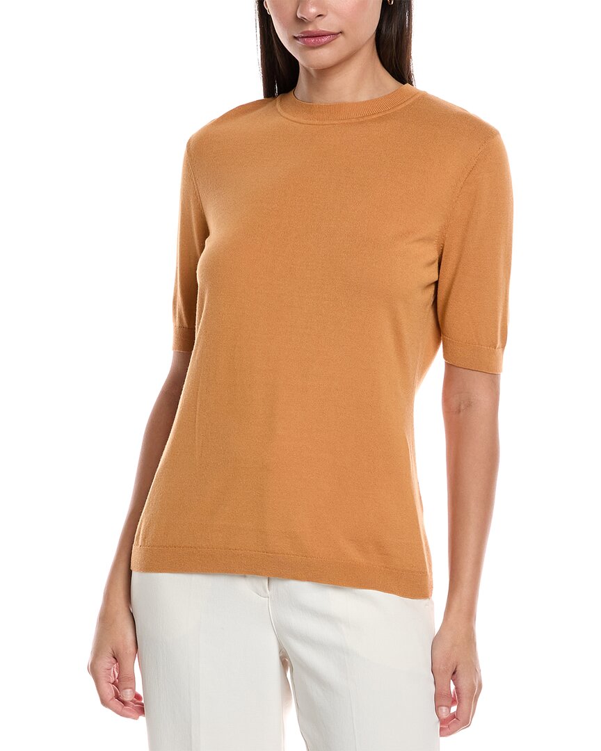 Lafayette 148 New York Sweater In Orange