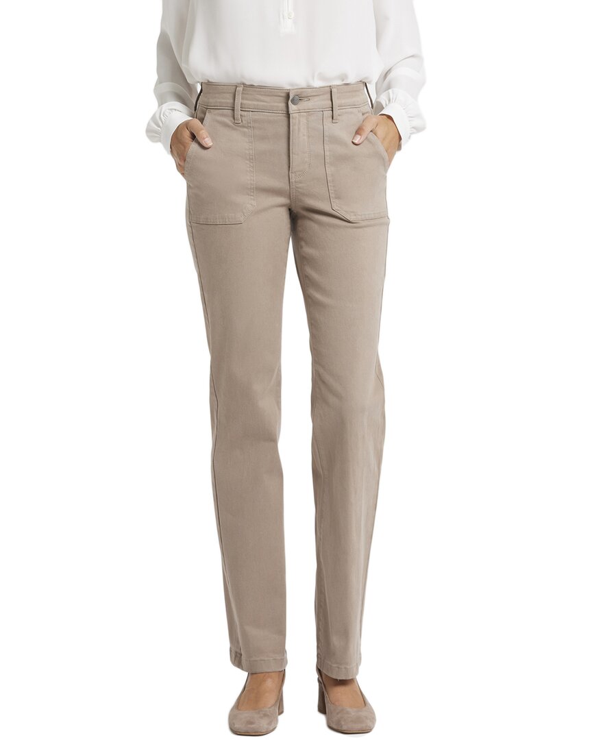 Nydj Marilyn Country Oak Straight Leg Jean