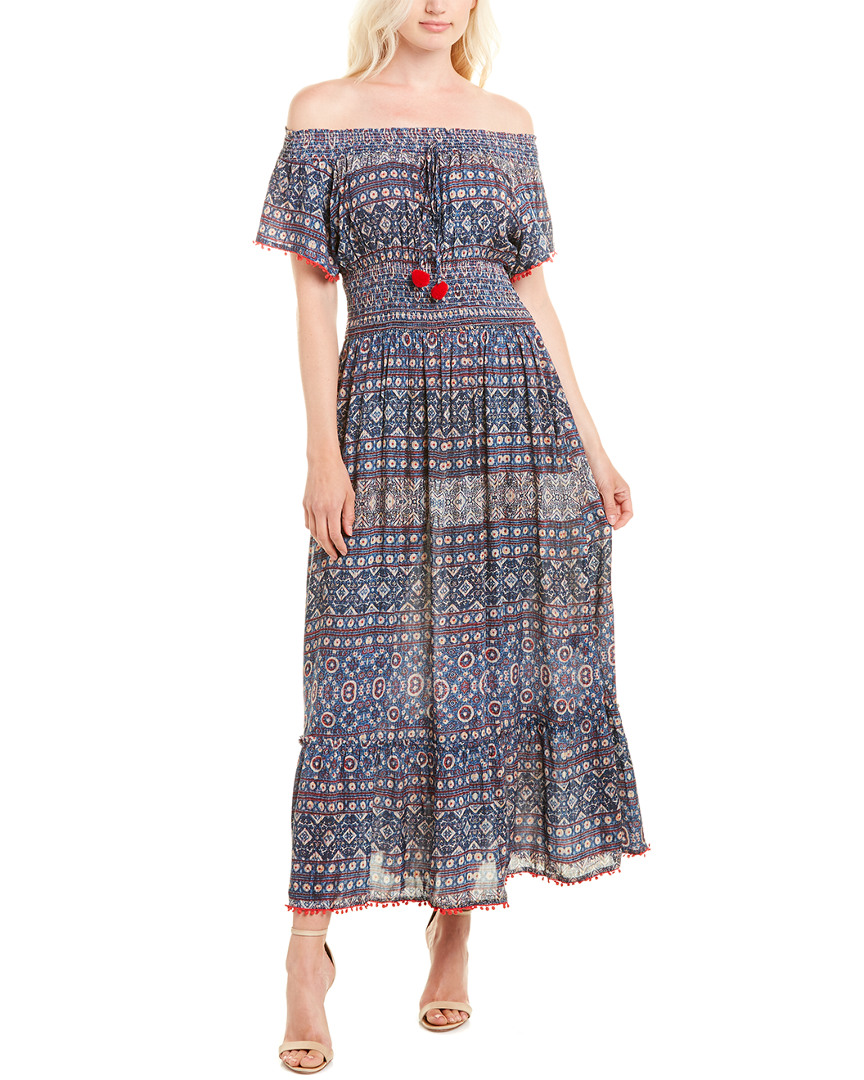 Image of Stellah Off-The-Shoulder Maxi Dress