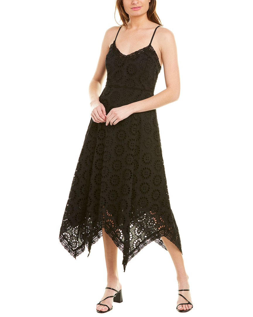 Image of Stellah Eyelet Midi Dress