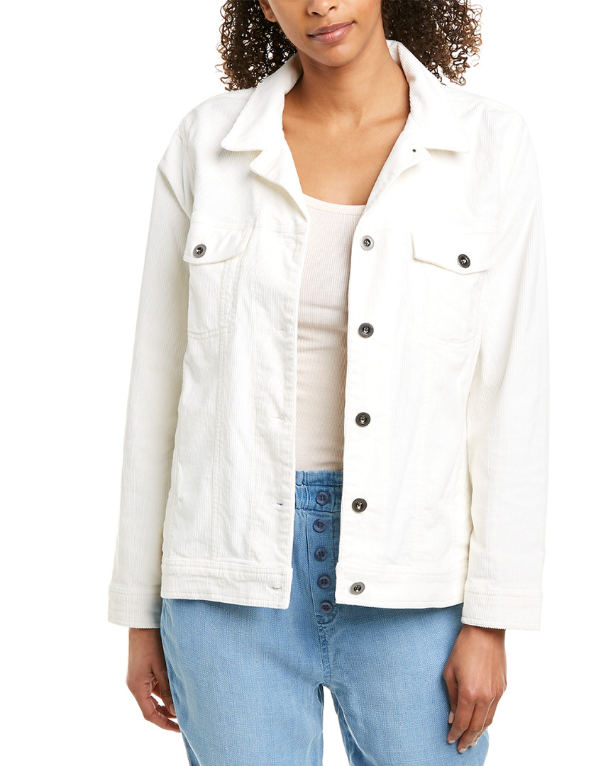 Bella Dahl Oversized Trucker Jacket Women's White S eBay