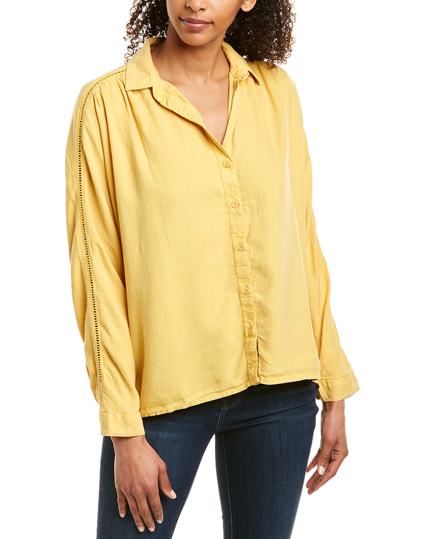 Image of Bella Dahl Ladder Lace Shirt