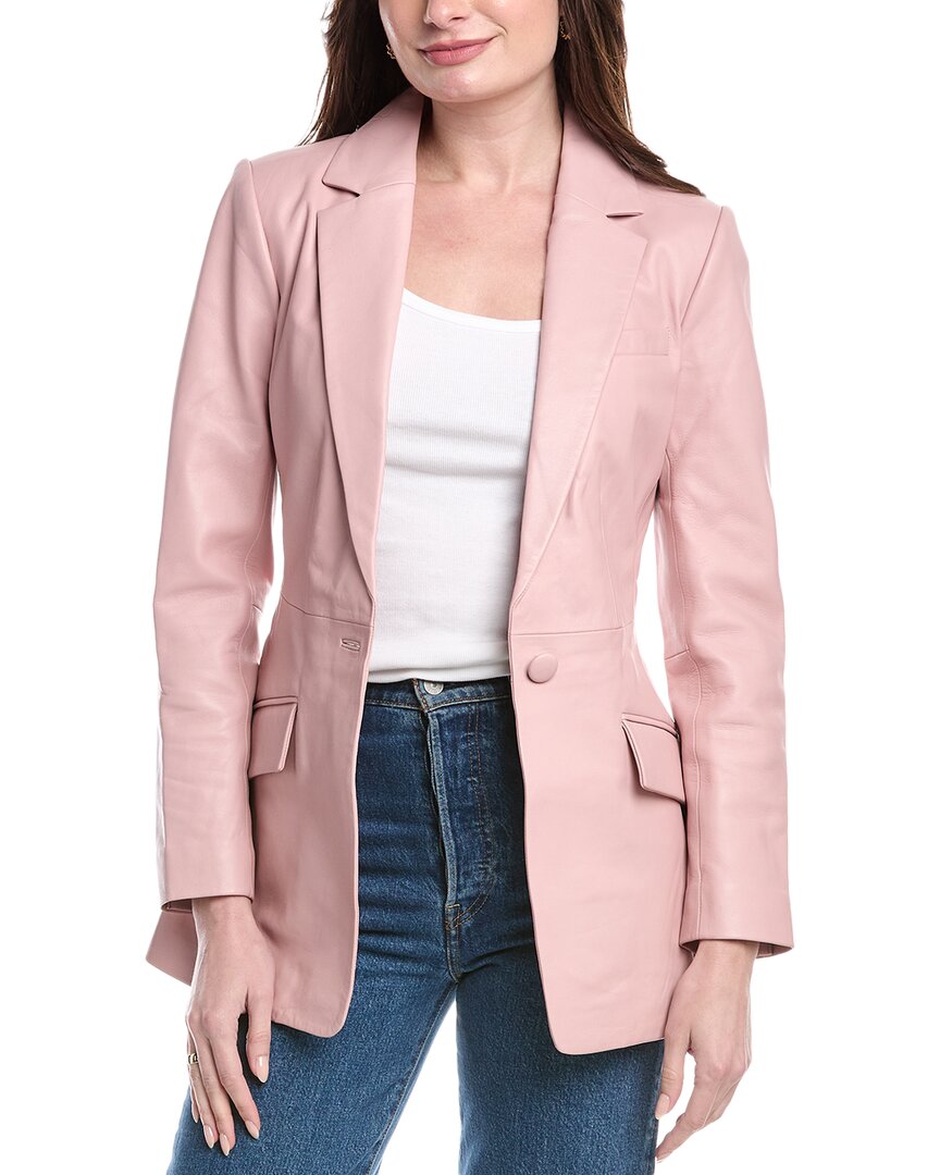 WALTER BAKER WALTER BAKER MIA LEATHER BLAZER 