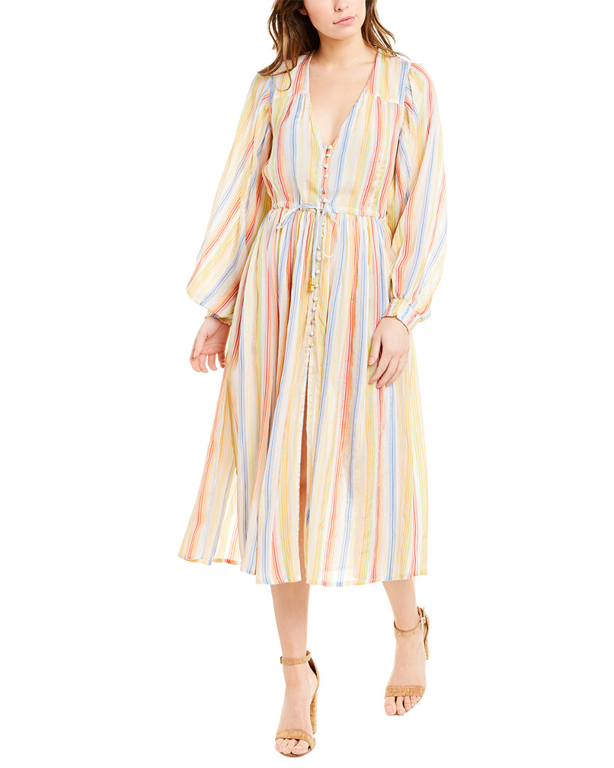 Image of SUBOO Playhouse Balloon Sleeve Midi Dress