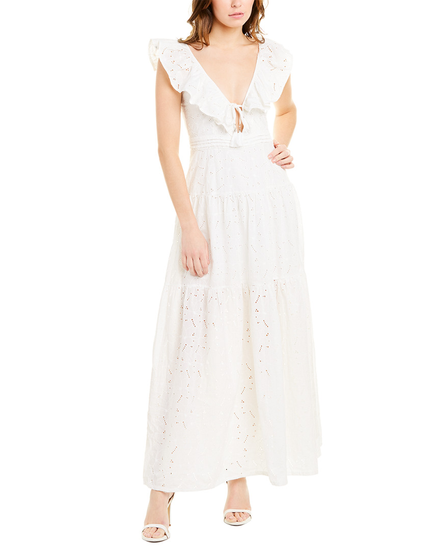 Image of SUBOO Azalea Ruffled Maxi Dress