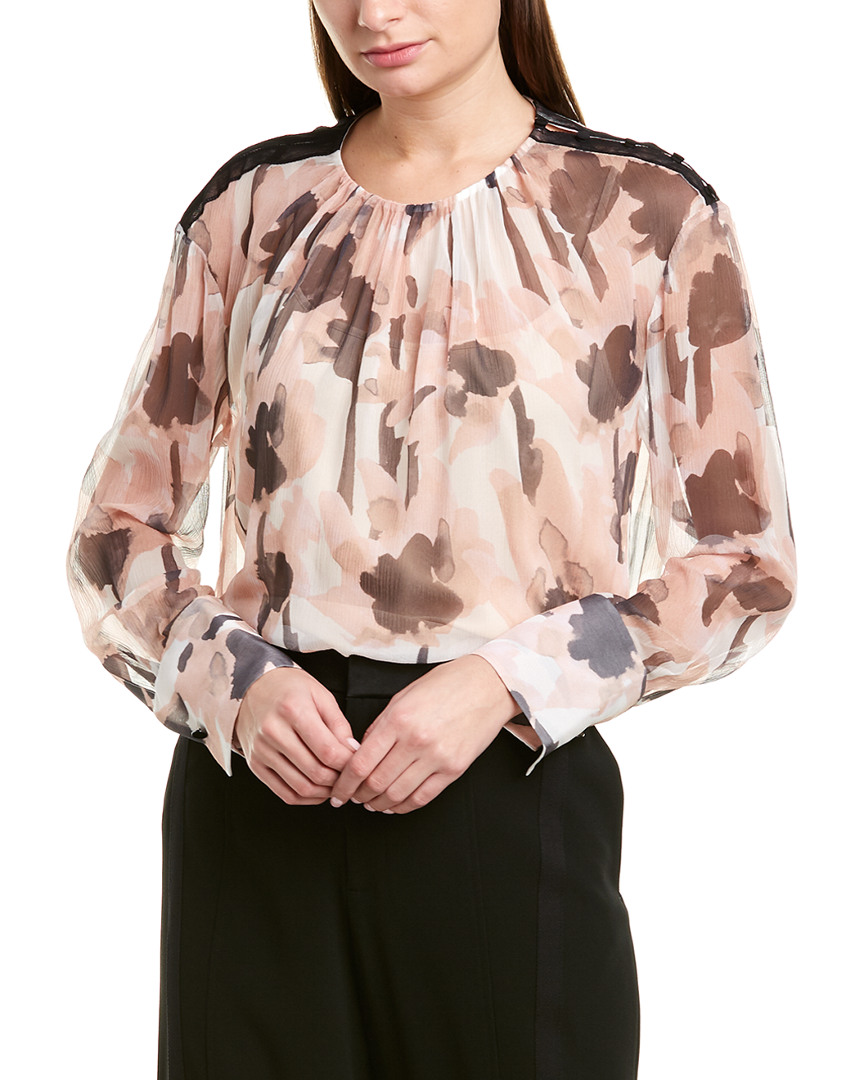 Image of Jason Wu Sheer Chiffon Silk Blouse