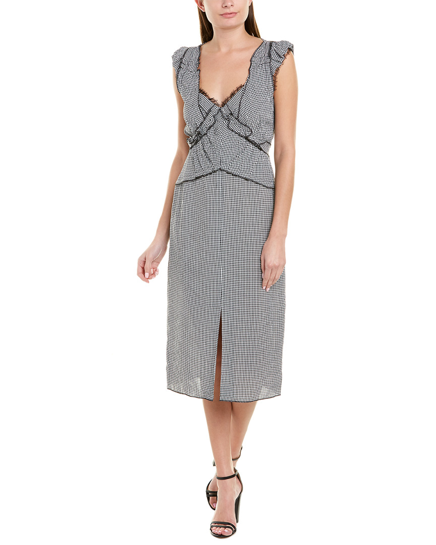 Image of Jason Wu Collection Pleated Midi Dress