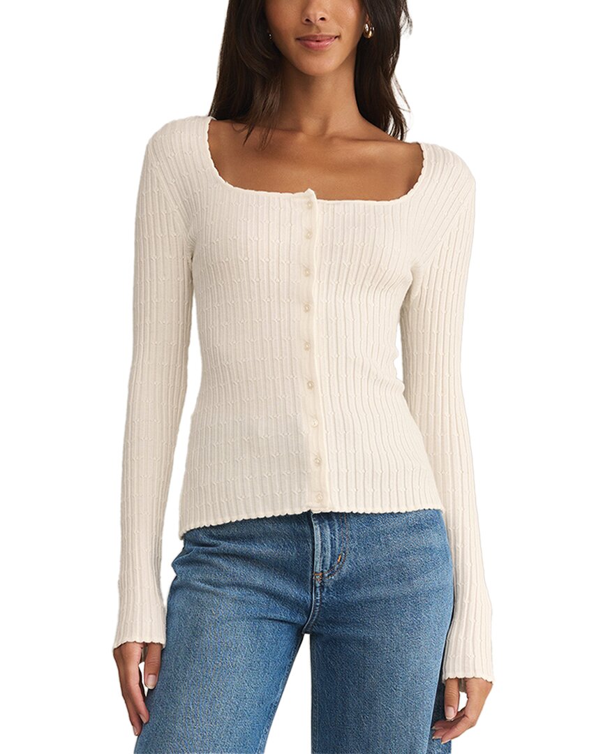 Z SUPPLY Z SUPPLY EMELIE BUTTON UP SWEATER
