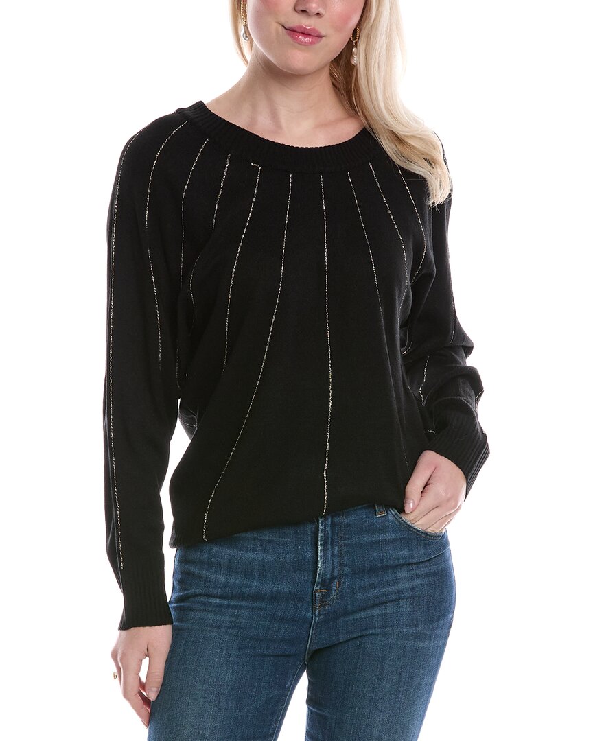 Joseph A . Dolman Sweater In Black