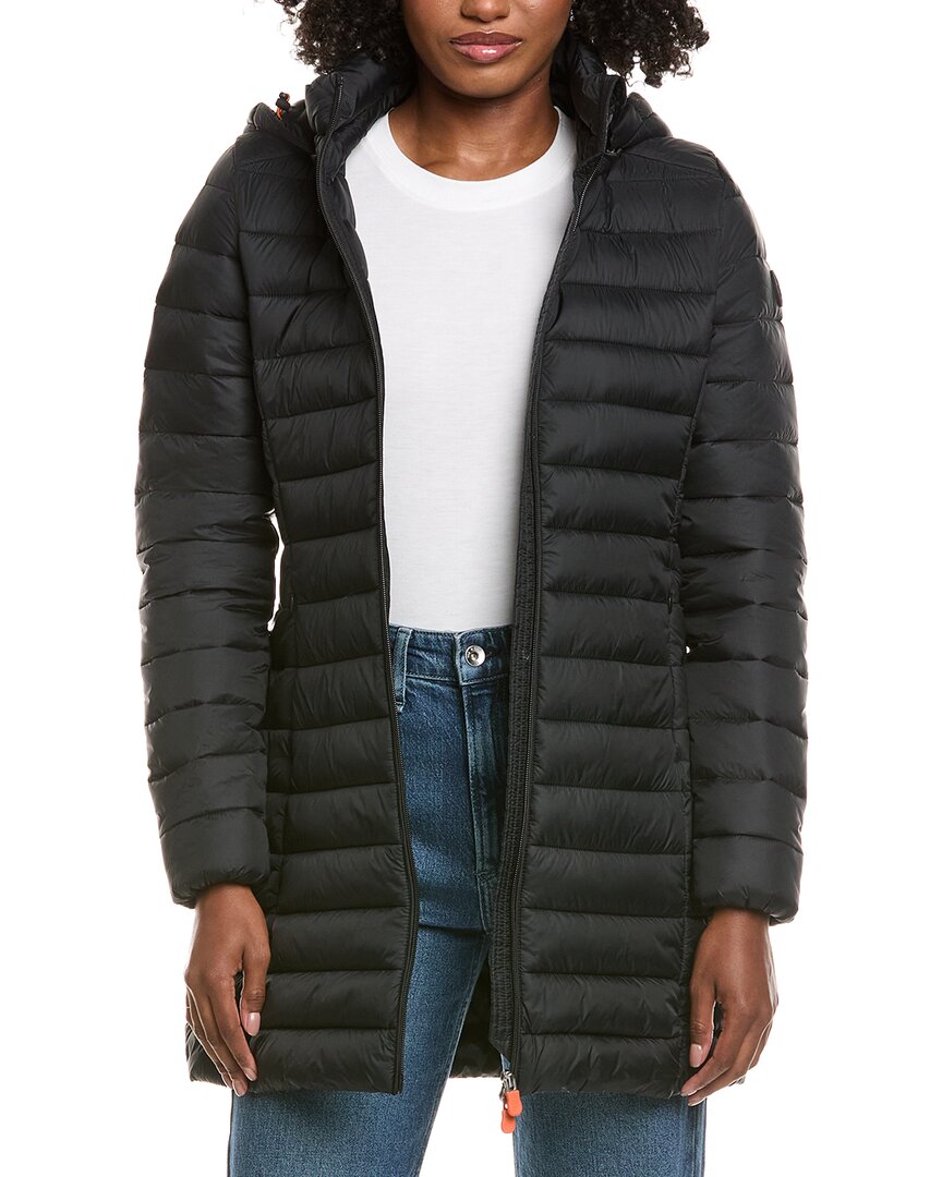 Save The Duck Cate Puffer Jacket In Black