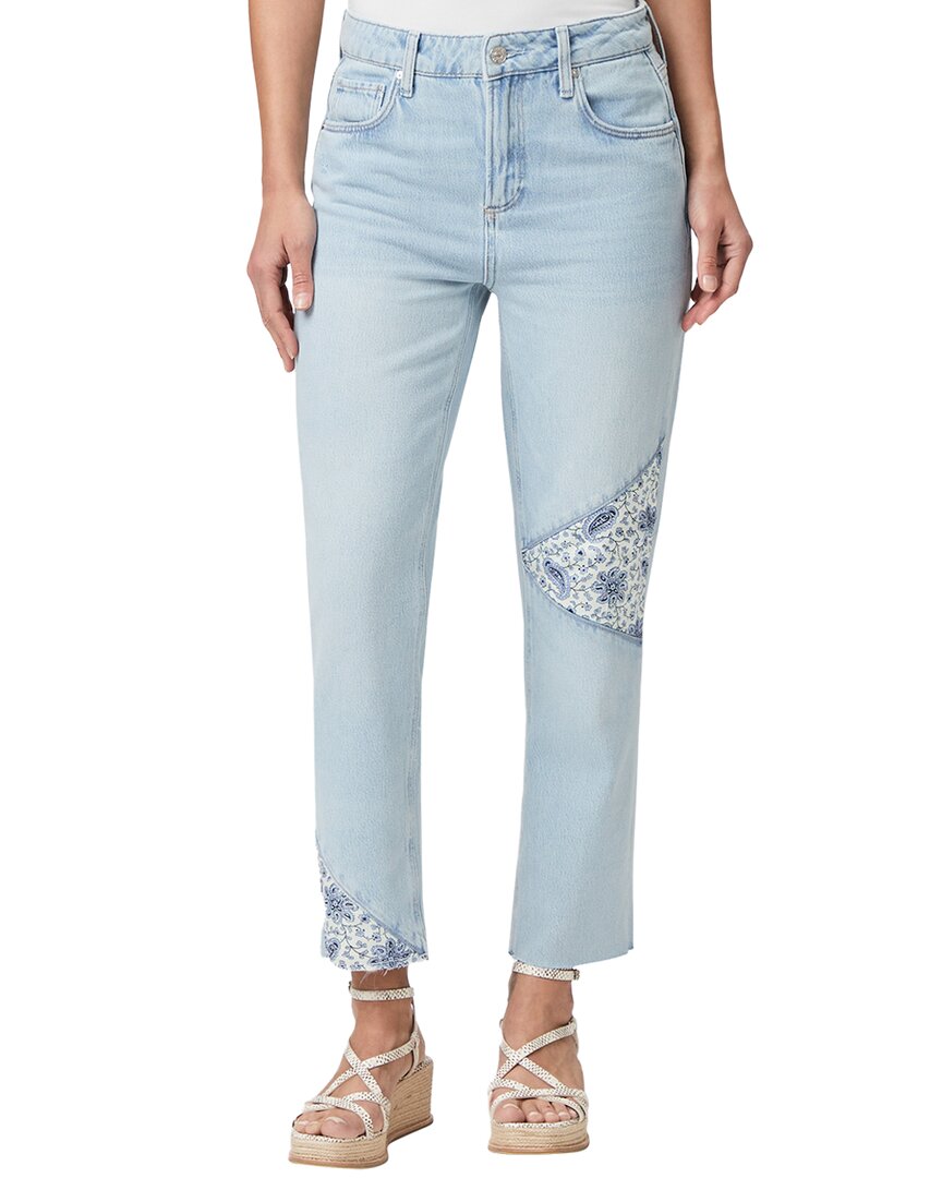 Shop Paige Noella Brenna Distressed Relaxed Straight Leg Jean