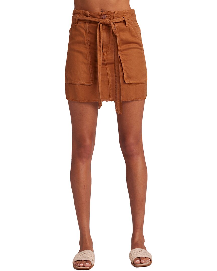 Bella Dahl Sunny Utility Skirt In Golden Henna