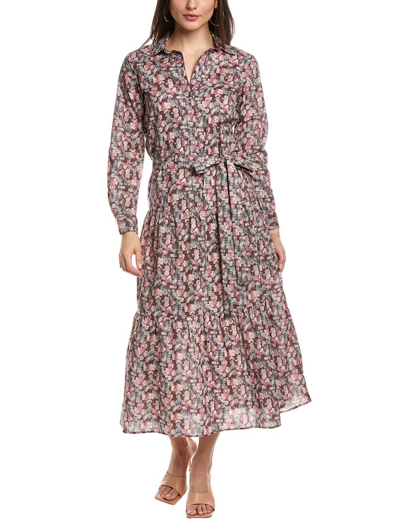 Yal New York Pleated Shirtdress
