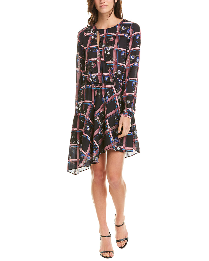 Image of Parker Asymmetrical Faux Wrap Dress