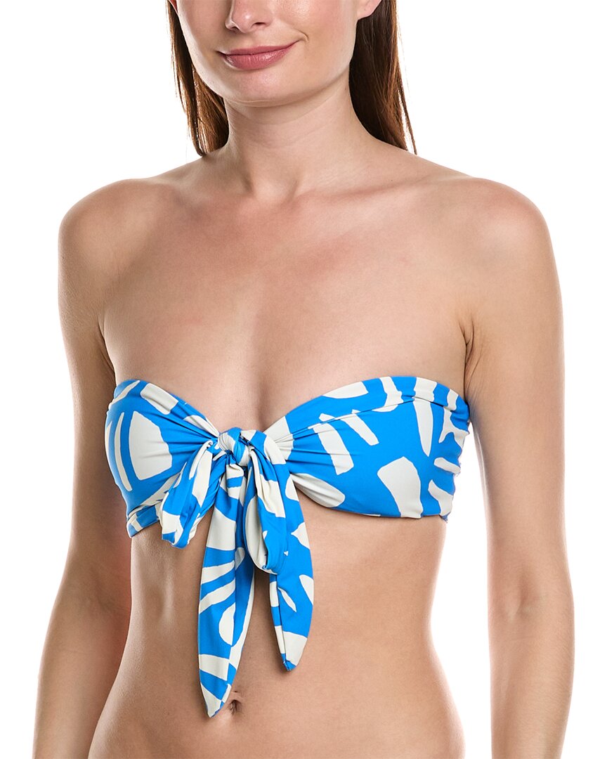 Shop Vyb Betty Multi-way Bandeau Top In Blue