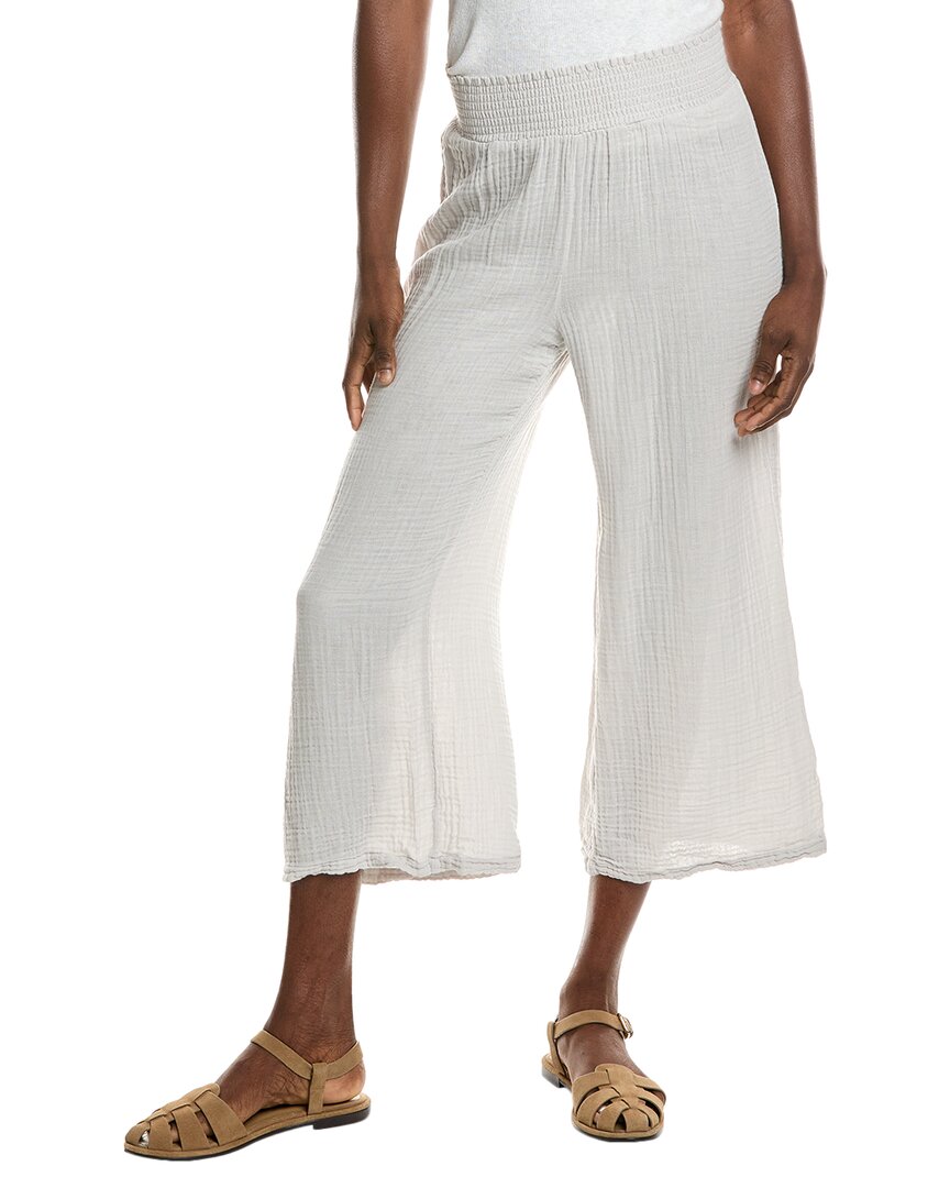 Michael Stars Medina Smocked Waist Cropped Pant