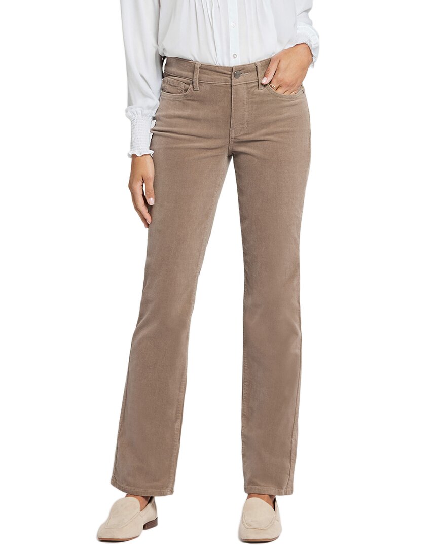 Nydj Marilyn High Rise Straight Leg Corduroy Pants