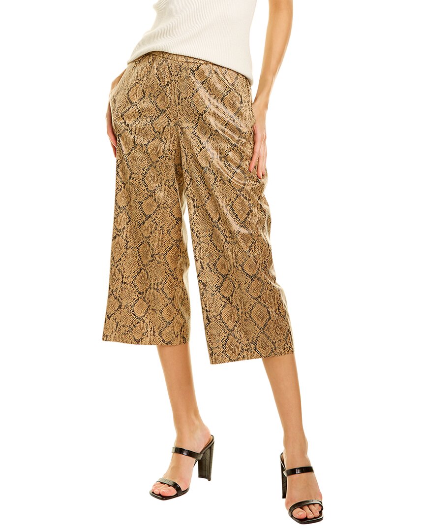 Shop Bailey44 Thandie Snake Pant In Brown