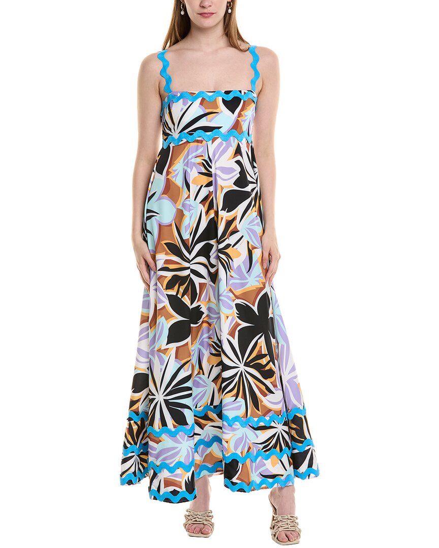 Estellina Maxi Dress In Blue