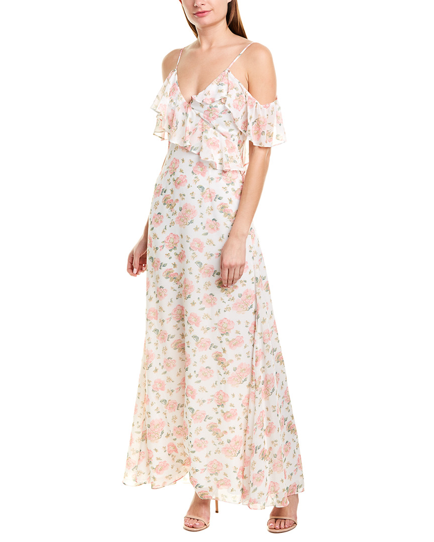 Image of LPA Ruffle Maxi Dress