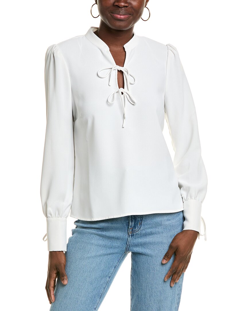 Cece Blouse In White