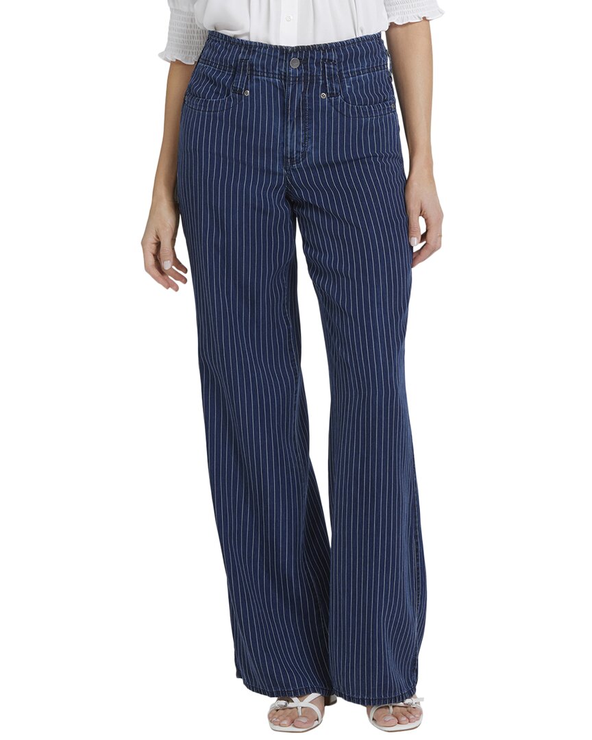 Nydj Teresa Womens High-rise Tencel Wide Leg Pants