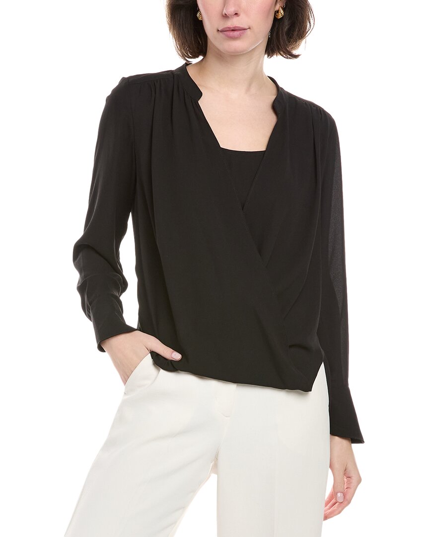 CATHERINE MALANDRINO CATHERINE MALANDRINO SURPLICE BLOUSE 