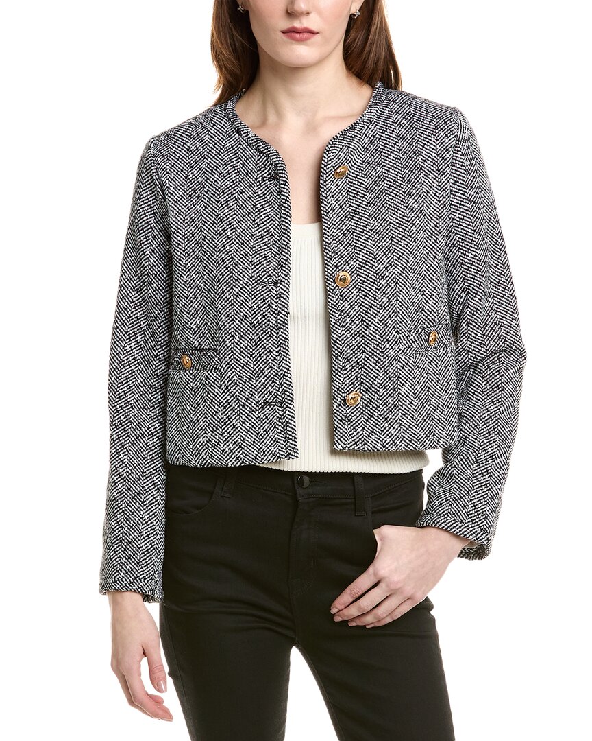 Shop To My Lovers Tweed Jacket In Black