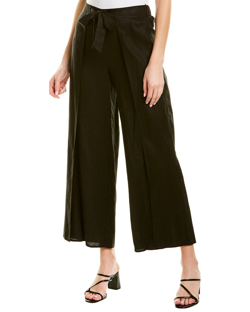 1.State Linen Pant Women's Black 8 | eBay