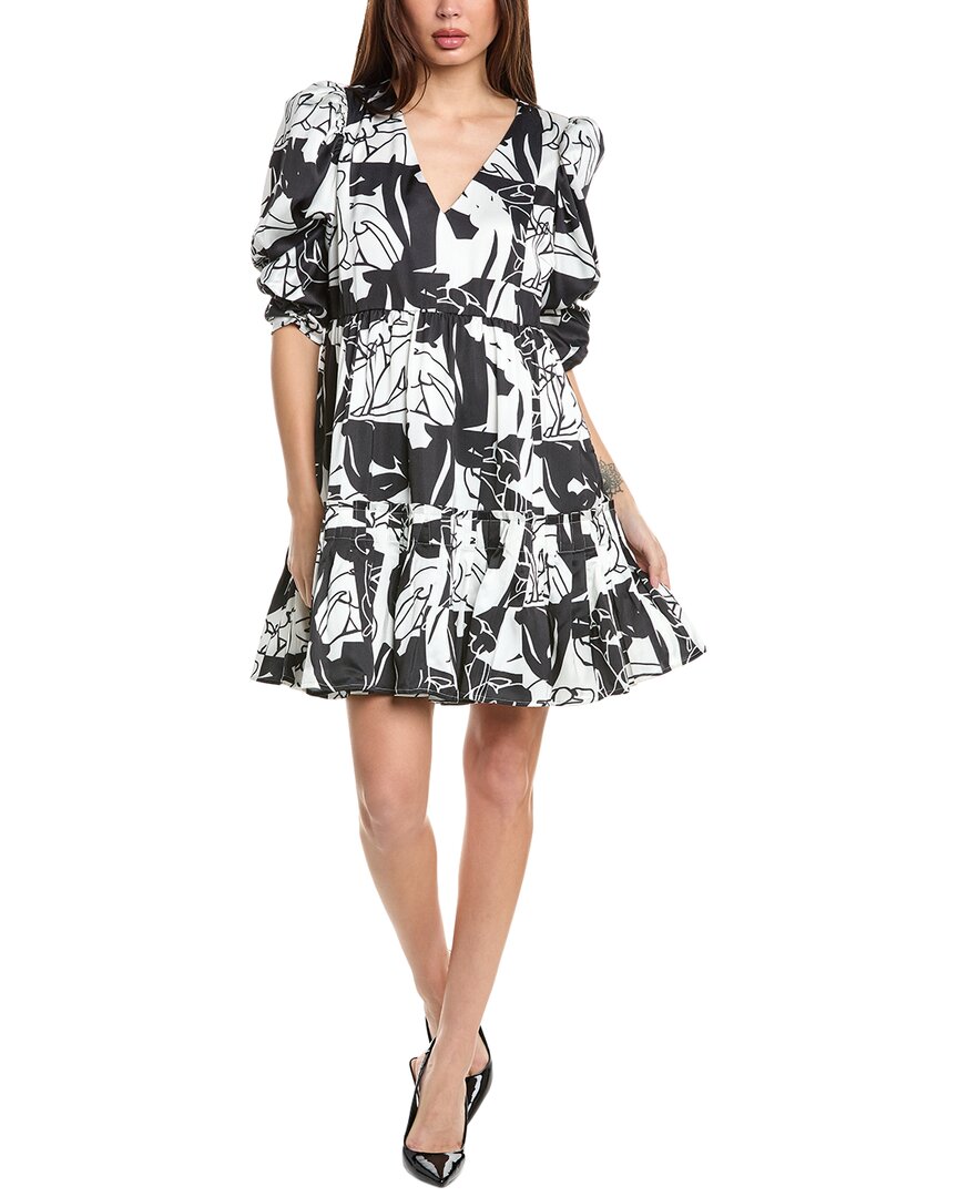 Crosby By Mollie Burch Blake Mini Dress In Black