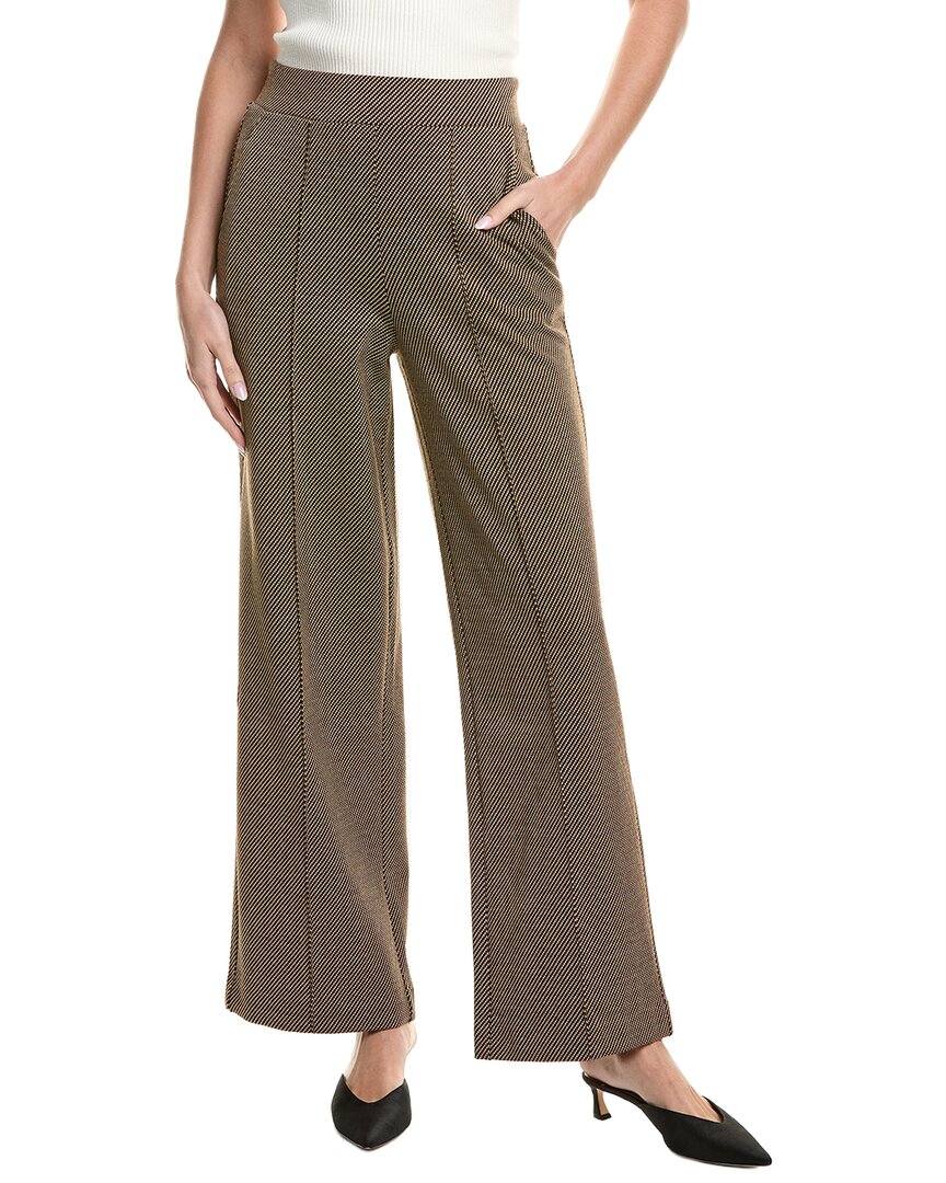 Vince Camuto Pintuck Front Pant In Brown
