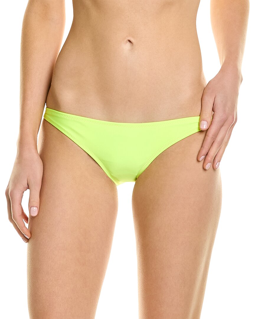 Shop Solid & Striped The Rachel Bikini Bottom In Yellow