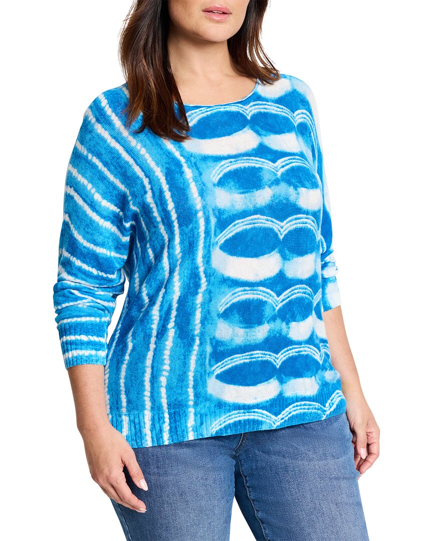 Nic + Zoe Plus Shifting Tides Supersoft Sweater