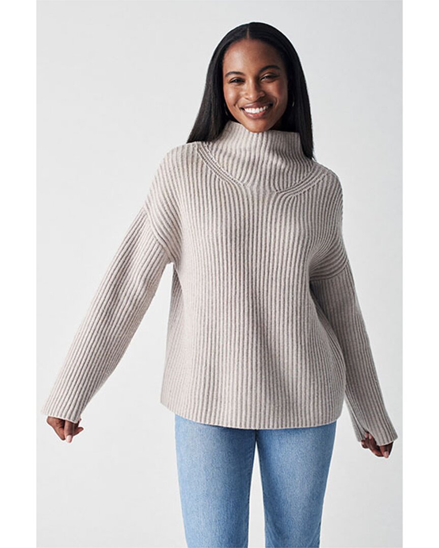 Shop Faherty Bedford Wool-blend Turtleneck Sweater