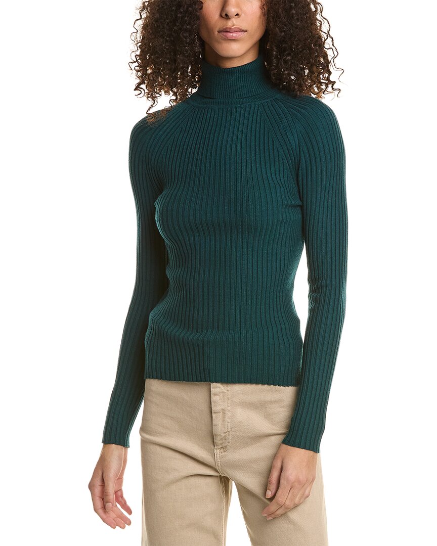 Shop Dress Forum Turtleneck Sweater In Blue