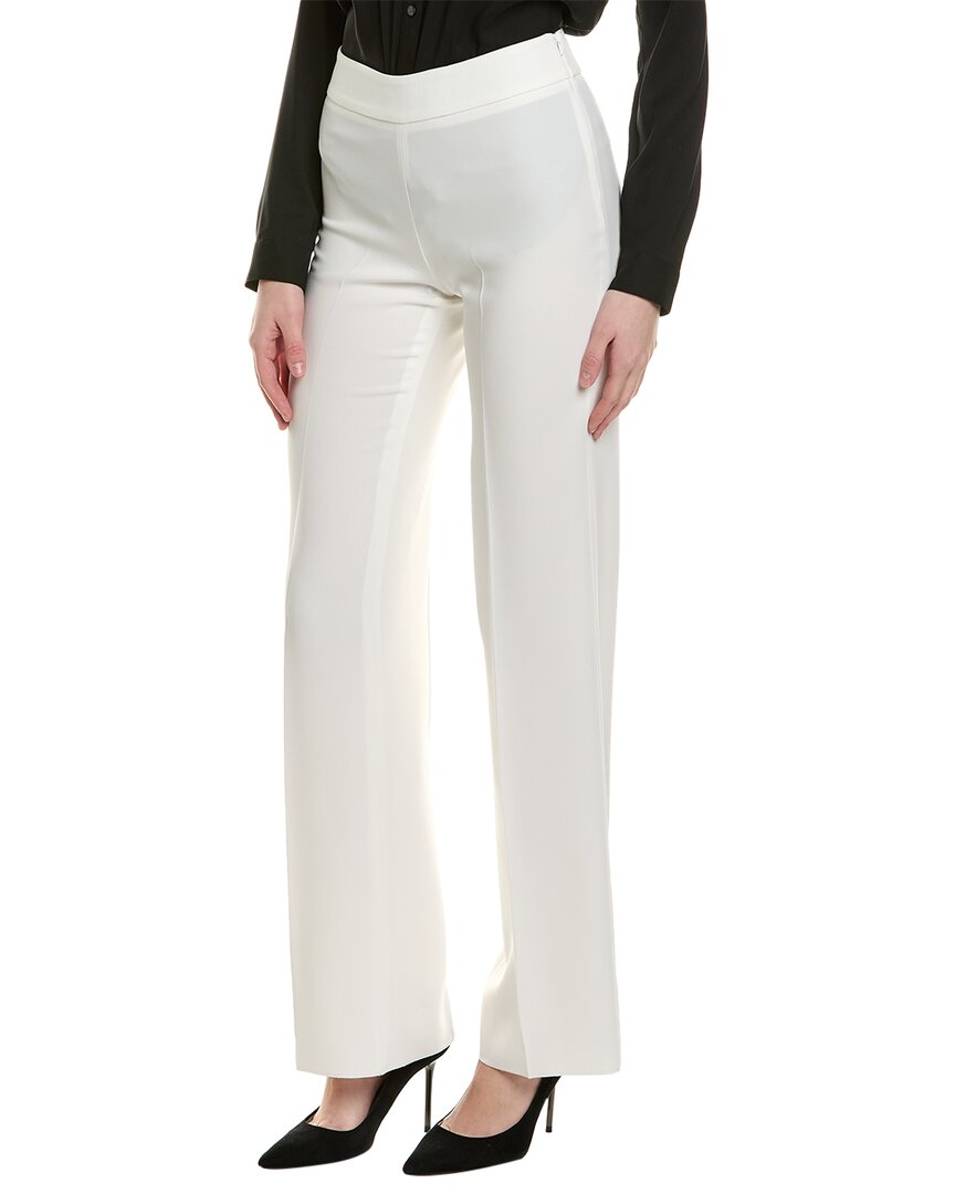 Max Mara Studio Estense Trouser In White