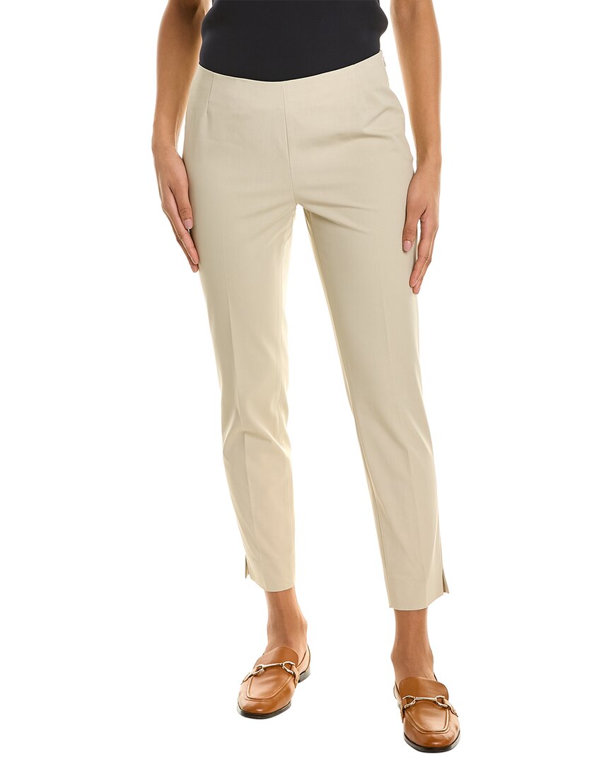 Lafayette 148 Plus-size Jodhpur Cloth Front Zip Cropped Bleecker Pant