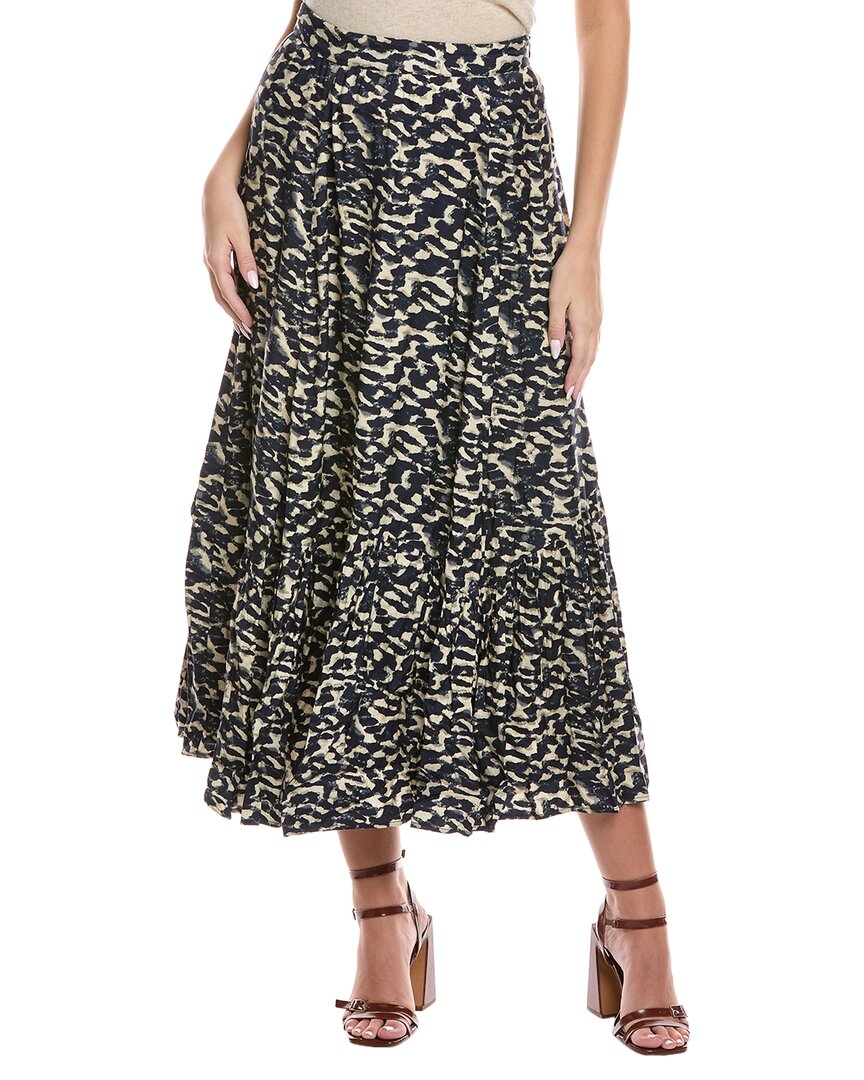 Ba&sh Alexa Maxi Skirt In Multi