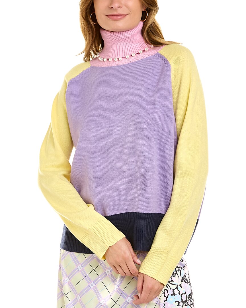Olivia Rubin Clemmie Sweater In Pink
