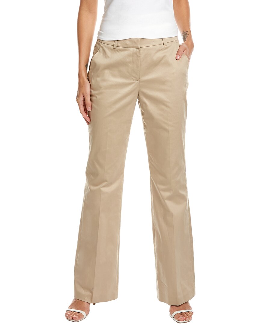 Shop Brooks Brothers Career Pant In Brown