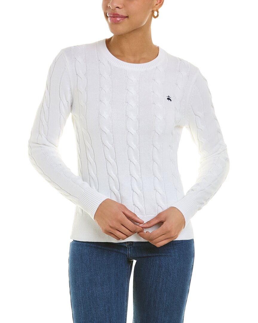 BROOKS BROTHERS BROOKS BROTHERS CABLE SWEATER