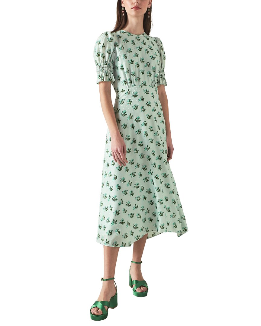 Lk Bennett Tabitha Dress In Green