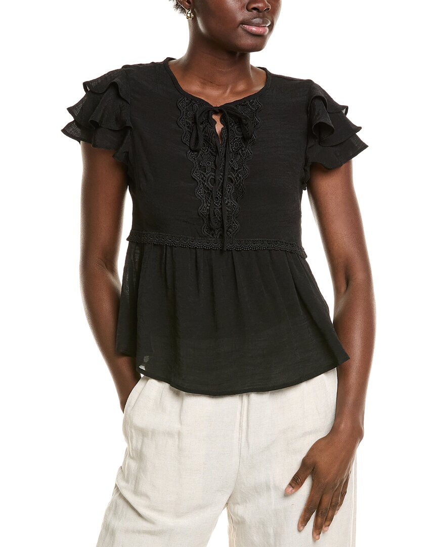Nanette Lepore Blouse In Black