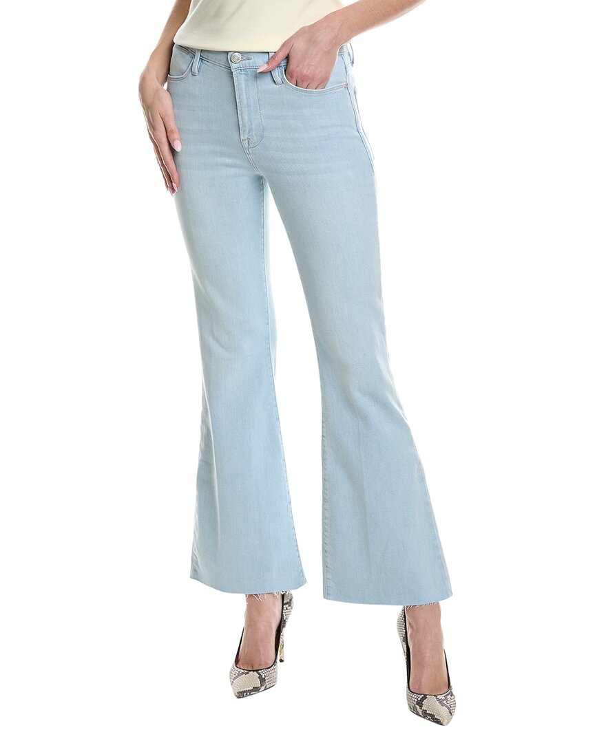 Shop Frame Denim Le Easy Clarity Flare Jean In Blue